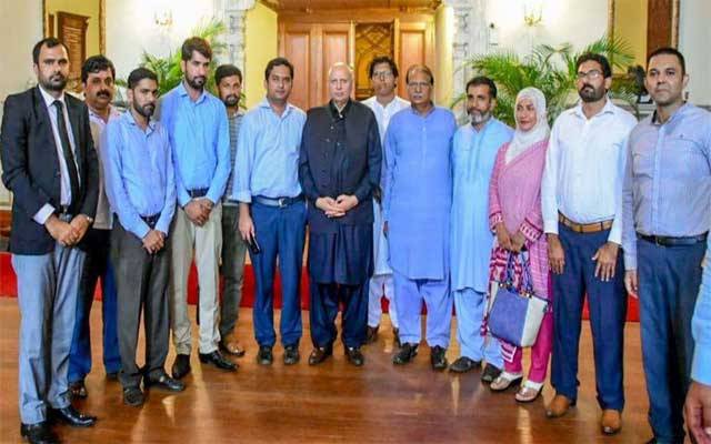  گورنر پنجاب سے مختلف وفود کی ملاقاتیں