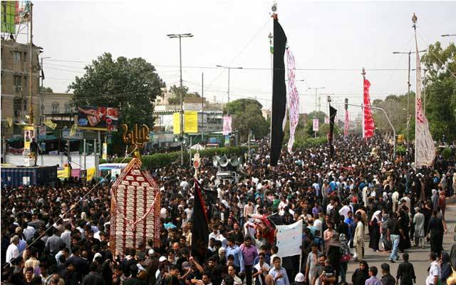 نویں اور دسویں محرم الحرام مرکزی جلوس کیلئے جامع ٹریفک پلان تشکیل