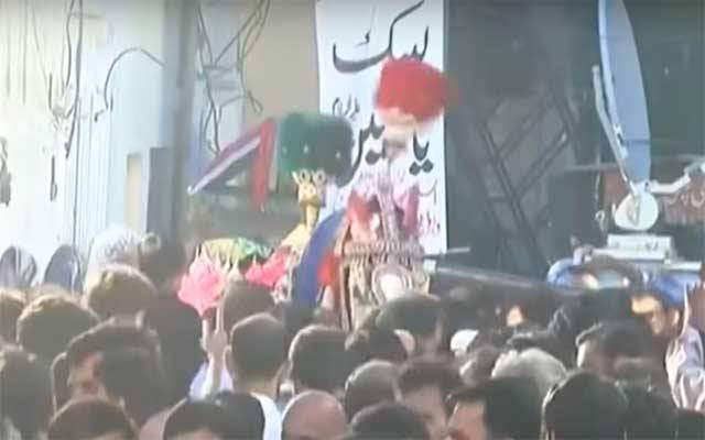 7 محرم الحرام کی مناسبت سے جلوس اور مجالس