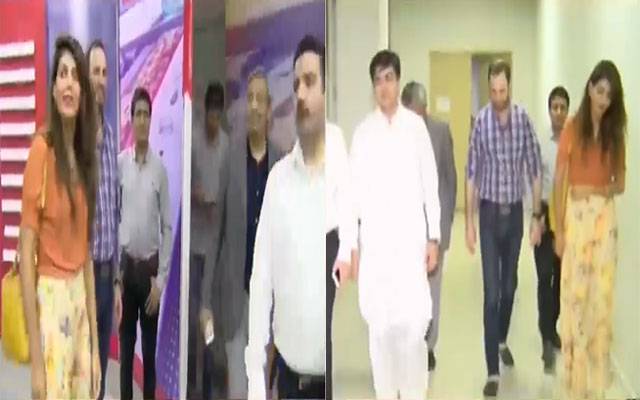 برٹش ہائی کمیشن فوزیہ یونس کا سٹی نیوز نیٹ ورک کا دورہ