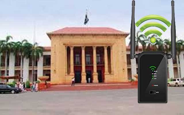 شاہراہوں سے وائی فائی سسٹم اُتارنے کیخلاف تحریک التواء جمع