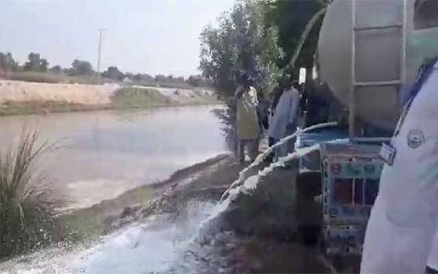 شہریوں کو جعلی دودھ پلانے کی ایک اور کوشش ناکام