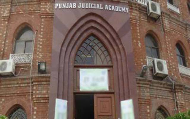 پنجاب جوڈیشل اکیڈمی میں ضلعی عدالتوں کے ججز کے تربیتی کورس کا آغاز