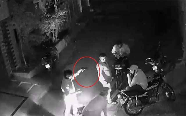ساندہ میں ڈاکوؤں کی گن پوائنٹ پر لوٹ مار، فوٹیج منظر عام پر آگئی