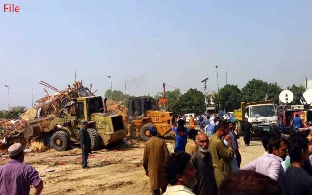 سرکاری اراضی واگزار کرانے کیلئے انتظامیہ کا گرینڈ آپریشن