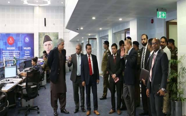 بنگلہ دیش کرکٹ بورڈ کے 4 رکنی وفد کا پنجاب سیف سٹیز اتھارٹی کا دورہ