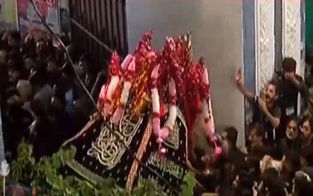 حضرت امام حسینؑ کا چہلم عقیدت و احترام کے ساتھ منایا جارہا ہے