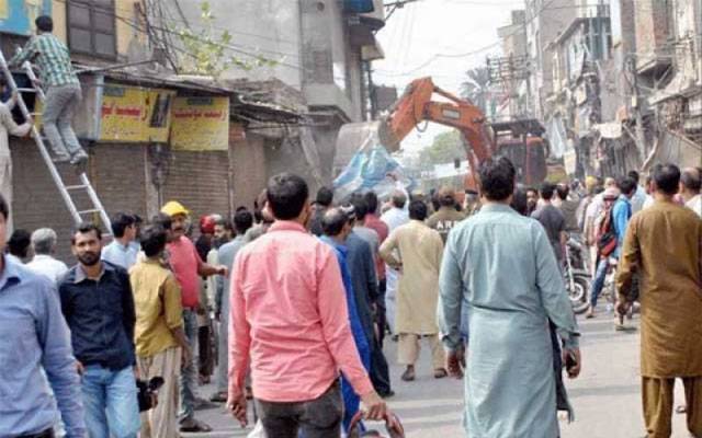 انتظامیہ کا قبضہ مافیا کیخلاف کریک ڈاؤن
