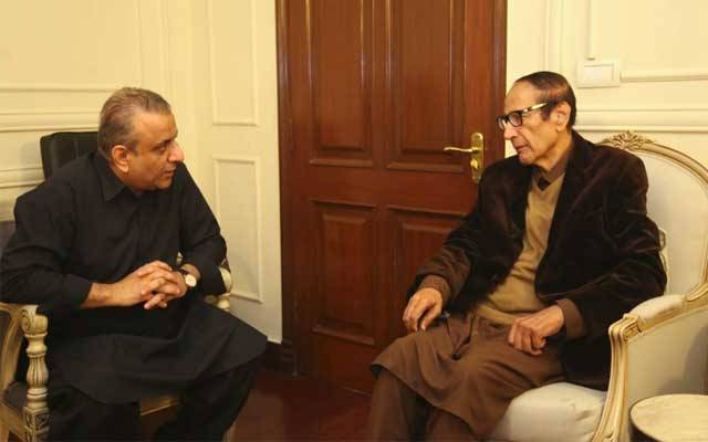 عبدالعلیم خان کی چوہدری شجاعت حسین سے ملاقات