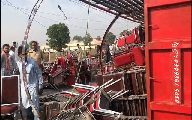  پیکو روڈ پر ٹریفک حادثہ