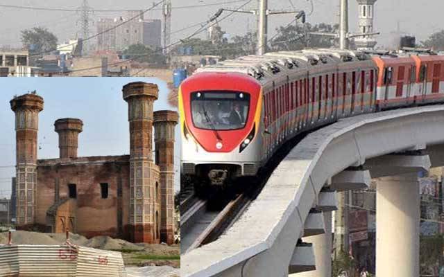 اورنج لائن سے متاثرہ تاریخی عمارتوں کے تحفظ کا معاملہ لٹک گیا