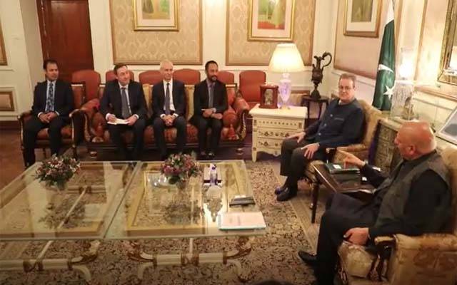 گورنر پنجاب سےسوئٹزرلینڈکے4رکنی پارلیمانی وفدکی ملاقات