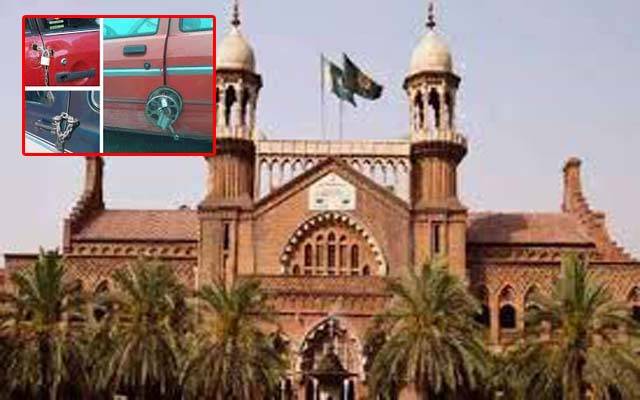 گاڑیوں میں حفاظتی انتظامات نہ ہونے کیخلاف لاہور ہائیکورٹ میں درخواست دائر