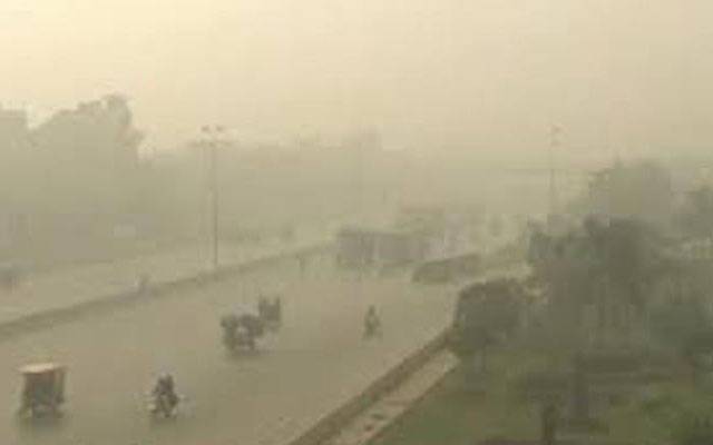 لاہور میں فضائی آلودگی کے ڈیرے