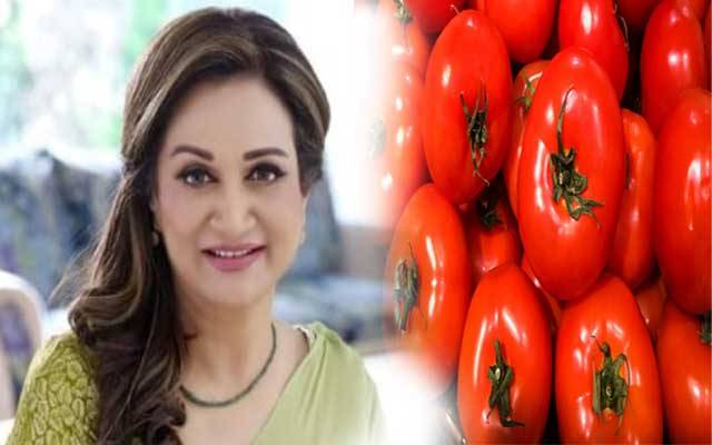  بشریٰ انصاری کا ٹماٹر کی بڑھتی ہوئی قیمتوں پر دلچسپ تبصرہ