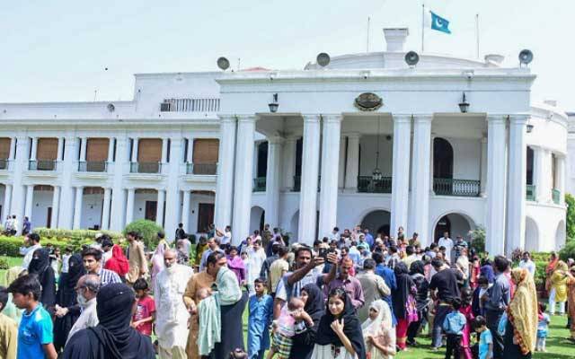 گورنر ہاؤس میں عام شہریوں کیلئے ٹکٹ لگانے کا امکان