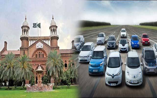  الیکڑک گاڑیاں متعارف کرانے کی درخواست پر وفاقی حکومت سے جواب طلب