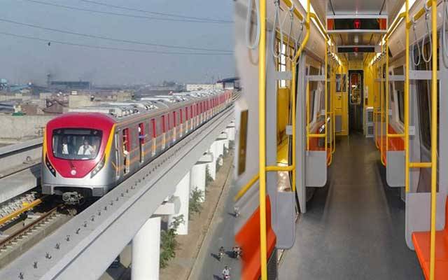 شہریوں کیلئے خوشخبری، اورنج ٹرین چلنے کیلئے تیار