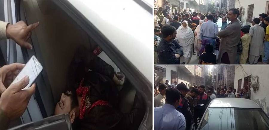 کوٹ لکھپت میں گاڑی سے نوجوان کی لاش برآمد