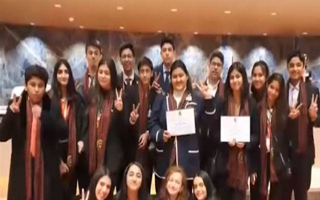 ماڈل یونائیٹڈ نیشن تقریری مقابلوں میں پاکستانی طلبا کا بڑا اعزاز