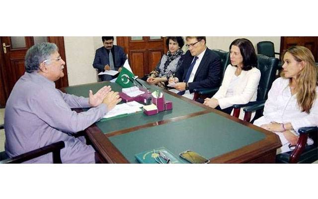 صوبائی وزیرمال سے ورلڈ بنک کے سات رکنی وفد کی ملاقات