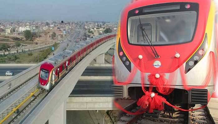  انتظار کی گھڑیاں ختم، اورنج لائن ٹرین کا افتتاح ہوگیا
