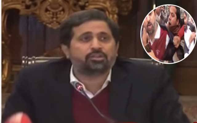  فیاض الحسن چوہان نے خود پر تشدد کی ذمہ داری (ن) لیگ پر ڈال دی