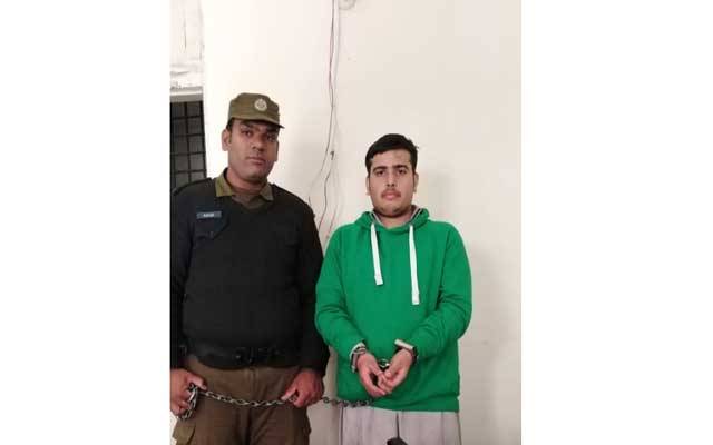 سوشل میڈیا پر ہوائی فائرنگ کی ویڈیو اپ لوڈ کرنیوالا نوجوان گرفتار