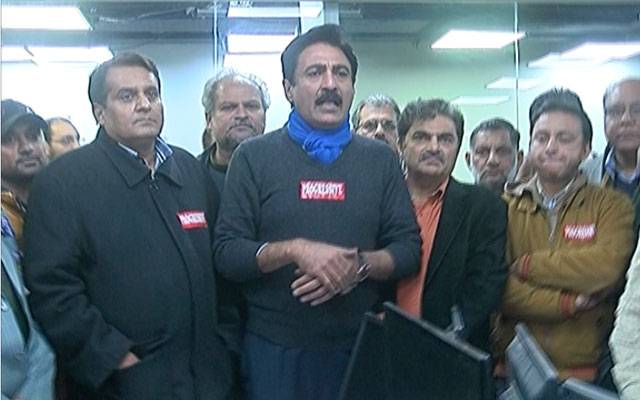 پریس کلب انتخابات، پروگریسو گروپ کے نامزد امیدواروں کا سٹی فورٹی ٹو کا دورہ