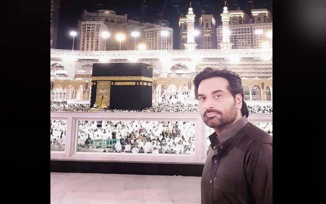 ہمایوں سعید نے عمرے کی سعادت حاصل کرلی