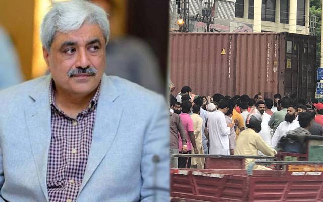 خواجہ سلمان رفیق کی پیشی سے قبل راستے بند