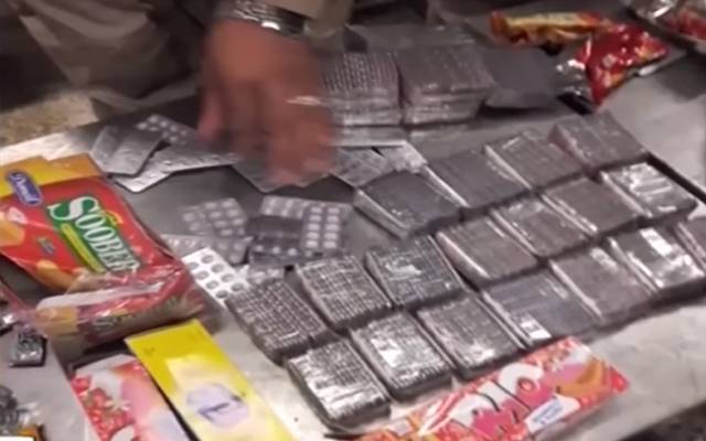 بھاری مقدار میں نشہ آورگولیاں اسمگل کرنے کی کوشش ناکام