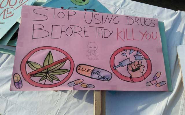منشیات کے خلاف 8 روزہ آگاہی مہم