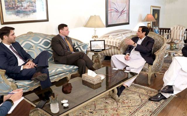 چودھری پرویز الہیٰ سے امریکی سفارتکاروں کی ملاقات