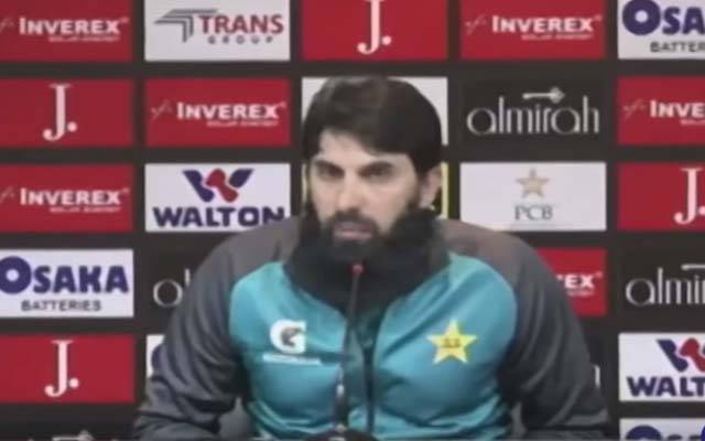 مصباح الحق نے بنگلہ دیش کیخلاف سیریز میں کامیابی کا کریڈٹ سینئر کھلاڑیوں کو دے دیا