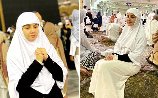 رابی پیرزادہ نے عمرے کی سعادت حاصل کرلی