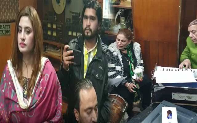  نئی پنجابی فلم بشیرا گجر کے گانے کی ریکارڈنگ مکمل 
