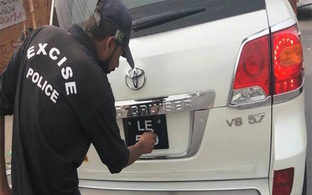 ٹوکن ٹیکس ،نان رجسٹرڈ گاڑیوں کیخلاف گرینڈ آپریشن شروع