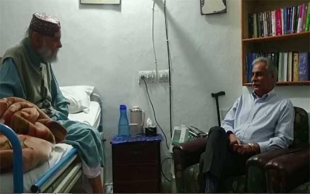 سردار ایاز صادق کی کالم نویس ڈاکٹر اجمل نیازی کی عیادت