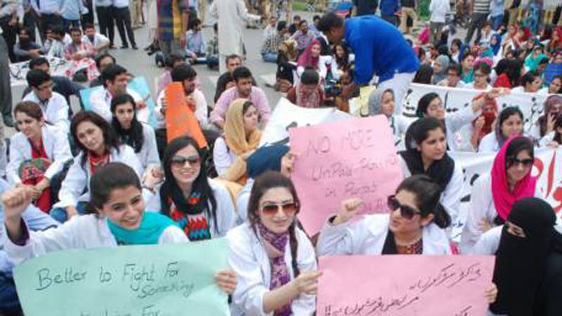 ینگ ڈاکٹر ز کی ایک بار پھر ہڑتال کی دھمکی
