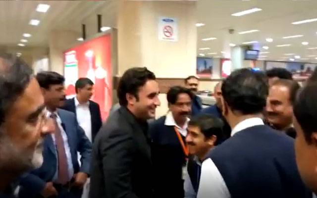 بلاول بھٹو زرداری لاہور پہنچ گئے