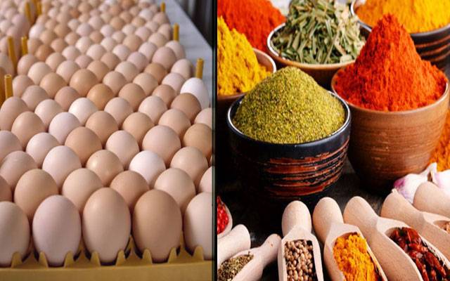 فوڈ اتھارٹی کی کارروائی، مضر صحت مصالحے اور انڈے تلف