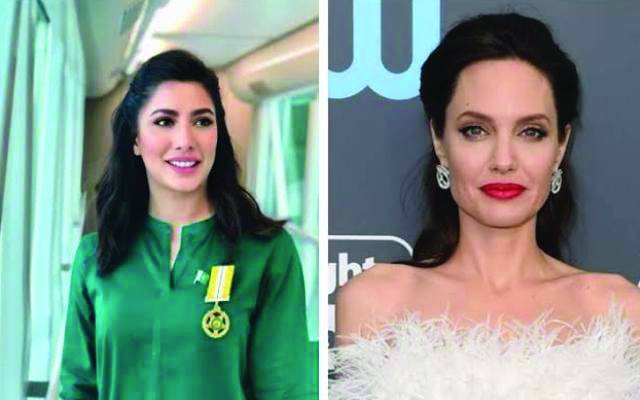 مہوش حیات انجیلینا جولی کی پروڈکشن ”مائی ورلڈ“ میں شامل