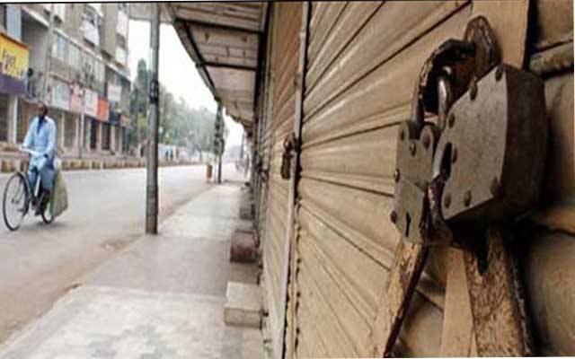 لاہور میں جزوی لاک ڈاؤن، شاپنگ مالز، مارکیٹیں اور پارکس بند