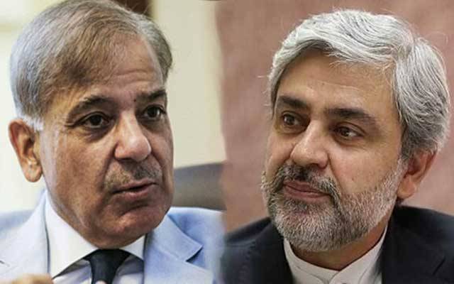 شہباز شریف کا ایرانی سفیر کو خط