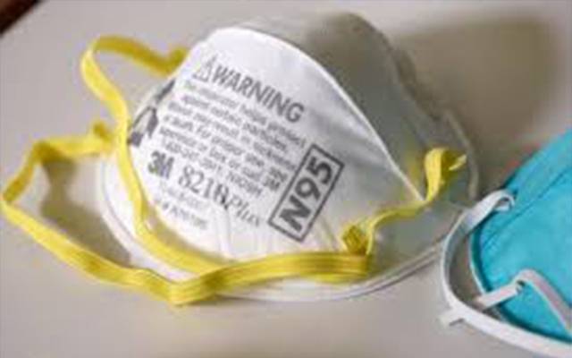 نیشنل ڈیزاسٹرمینجمنٹ نے پی ڈی ایم اے کو 75 ہزار این نائنٹی فائیو ماسک فراہم کردیئے