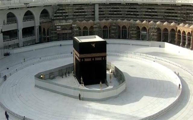 بیت اللہ میں ایک بار پھر لبیک اللھم لبیک کی صدائیں