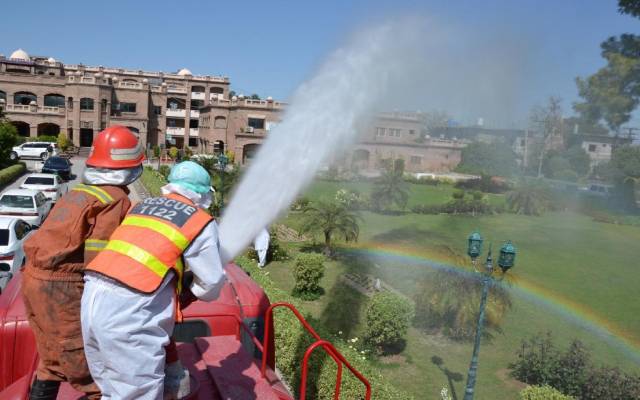 کورونا سے بچاو کیلئے کی جانیوالی سپرے کےغیرموثر ہونے کا انکشاف