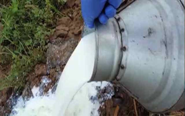 گلشن راوی میں 3130 لیٹر ناقص دودھ تلف