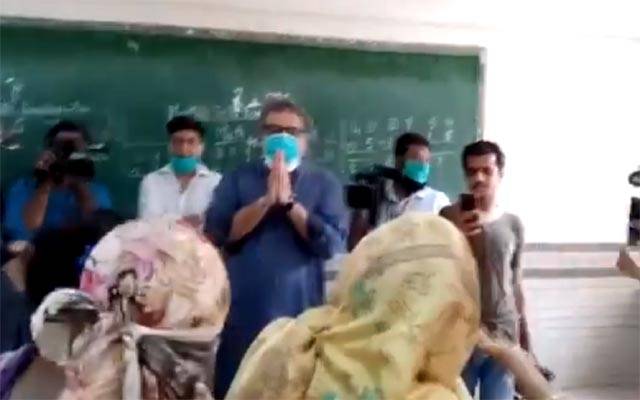 ’’بینظیرکا مال ہے،بینظیر دے رہی ہے‘‘خواتین نے وفاقی وزیر کو شرمندہ کردیا